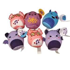 McDonalds Squishmallows Grimace Zumierz Rorty Happy Meal Plush Set of 6